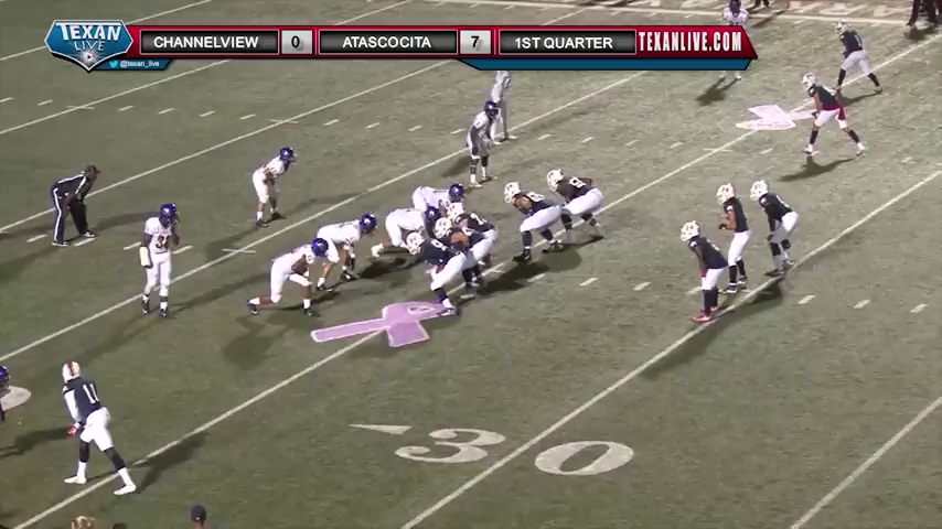 Atascocita QB Jack Rowe takes this one himself for the TD against Channelview