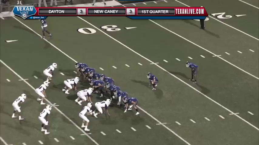 New Caney QB Jordan Cooper to Dwight Mcglothern jr with the score over Dayton