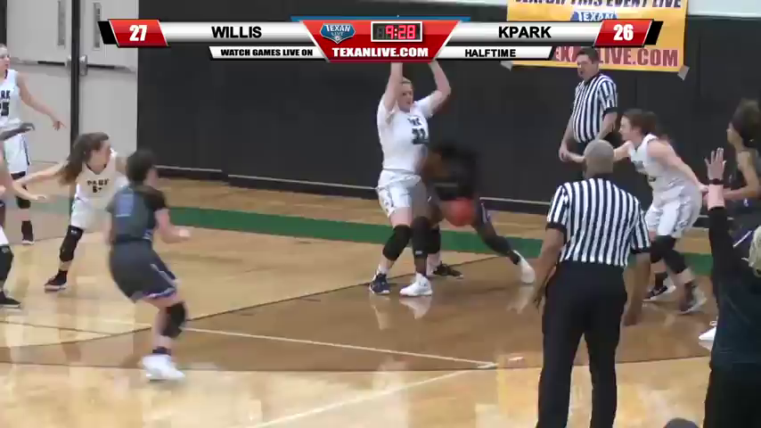 HIGHLIGHTS: Willis vs Kingwood Park - Girls Varsity Basketball - 2-1-19 - 7PM